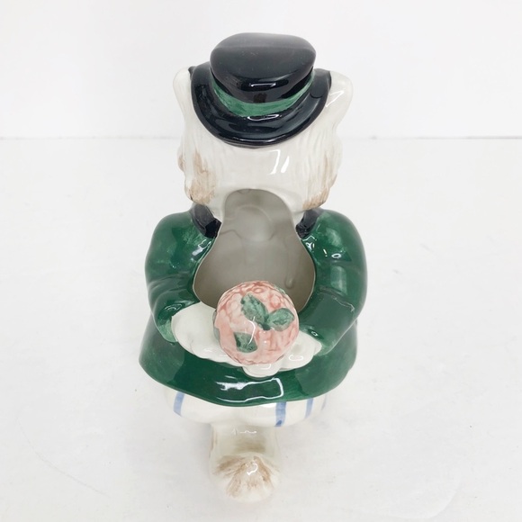 Fitz & Floyd Purrdinand ceramic hand painted 1990 vintage figurine - Picture 2 of 8